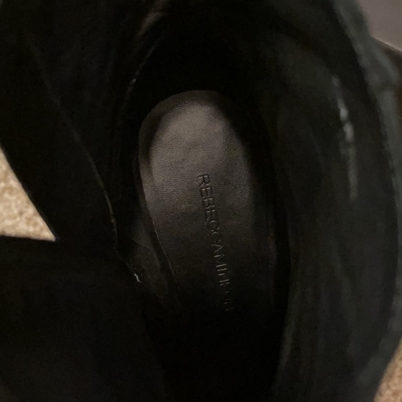 Rebecca Minkoff - Open toe ankle boots in suede! - Picture 6 of 6